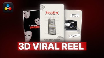 Viral 3D Reels in DaVinci Resolve (Step-by-Step Tutorial)