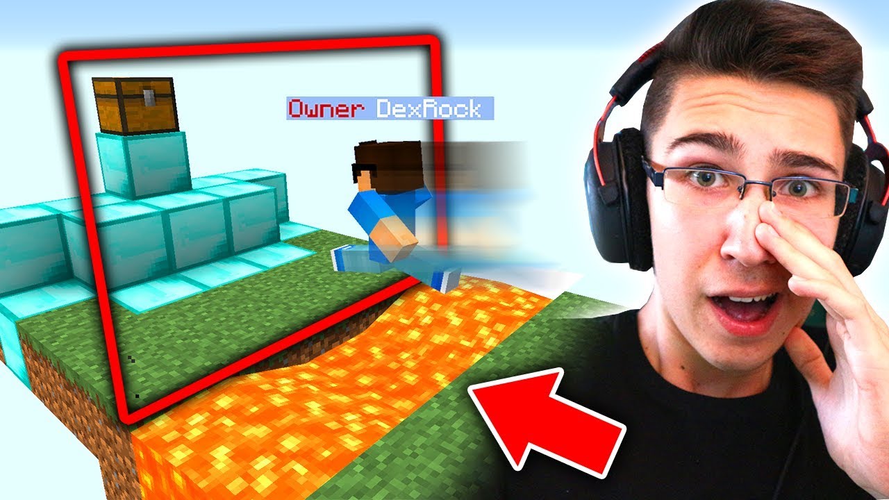 100% NEVIDLJIVI ZID!! TROLLUJEM IGRACE NA SKYBLOCK!