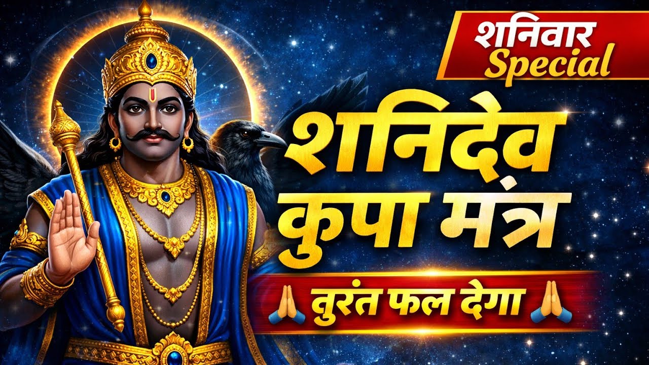 Shani Dev Kripa Mantra 🙏 | Saturday Special Shani Mantra | shani dev | Deepswar #mantra 