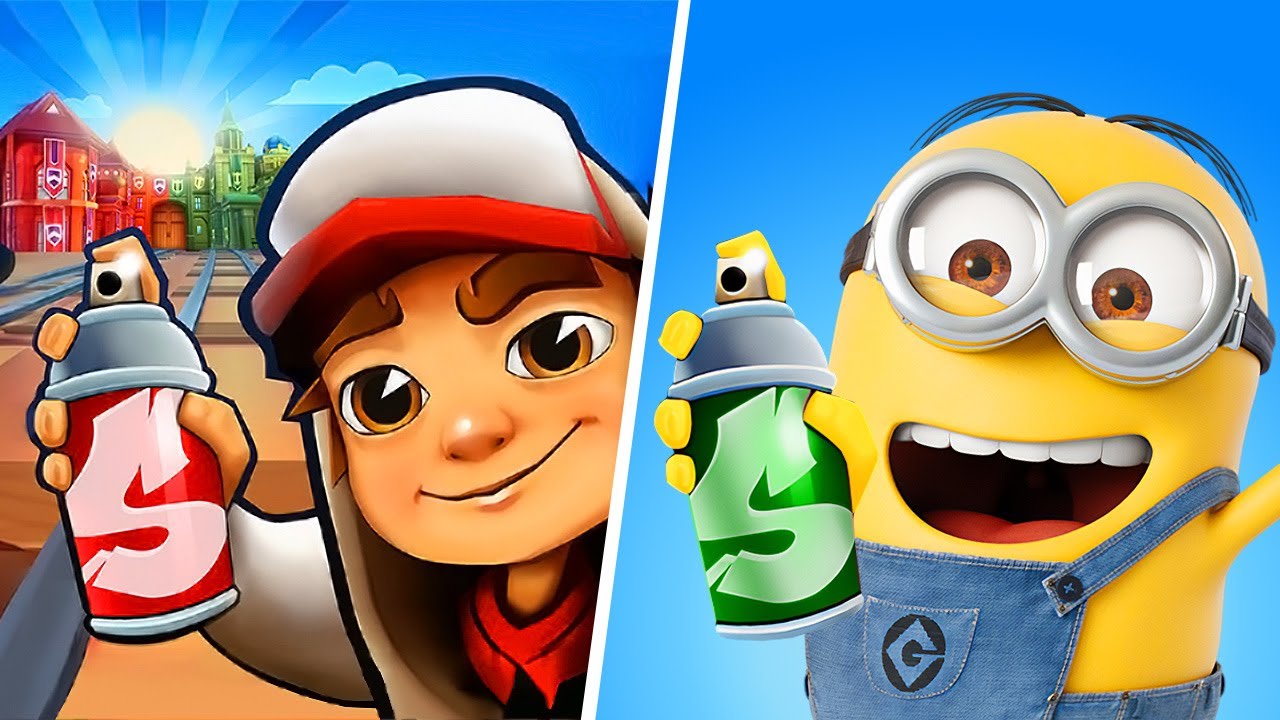 Subway Surfers VS Despicable Me Minion Rush, Subway Surfers New Update, Subway Surfers Gameplay