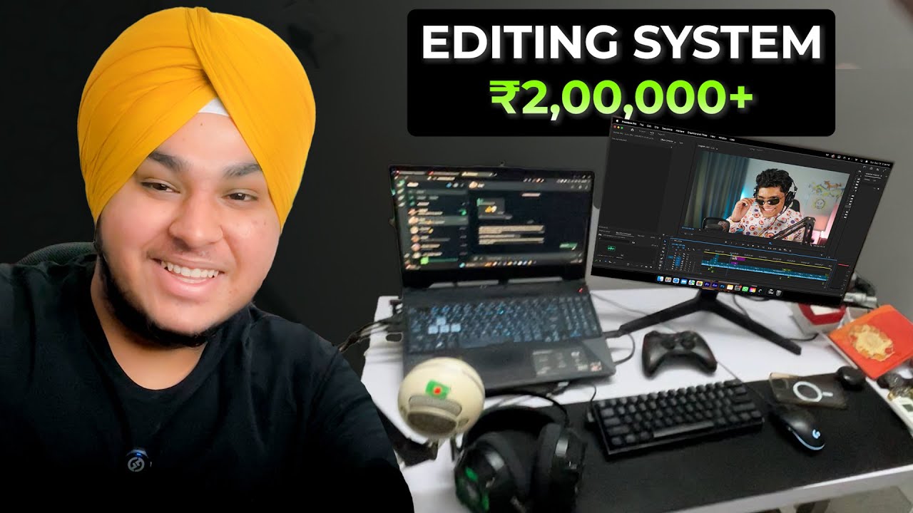 Mythpat Setup THIS IS WHAT I USE TO EDIT A @Mythpat VIDEO | KAVANGUN SETUP TOUR V1 ...