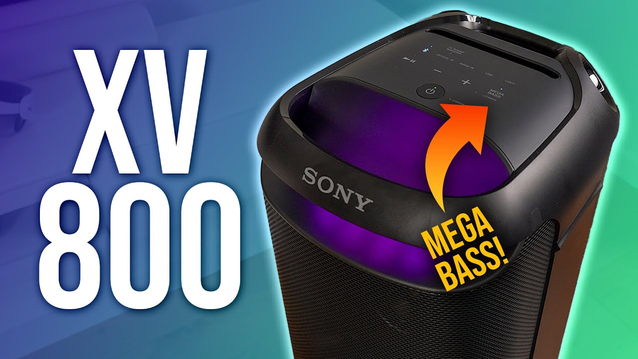 Enceinte sono SONY Party Box SRS-XV800 Noir