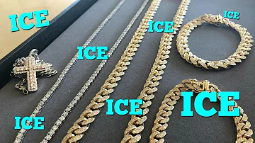 Crazy REAL DIAMOND ICED out Chains REVIEW!!!