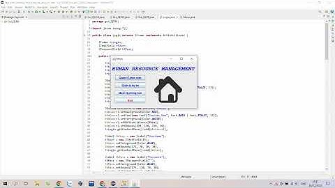 Chương trình quản lý nhân sự bằng Java và SQL Server | Quản lý nhân sự