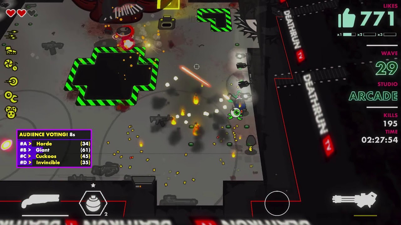 DethAlive playing DEATHRUN TV