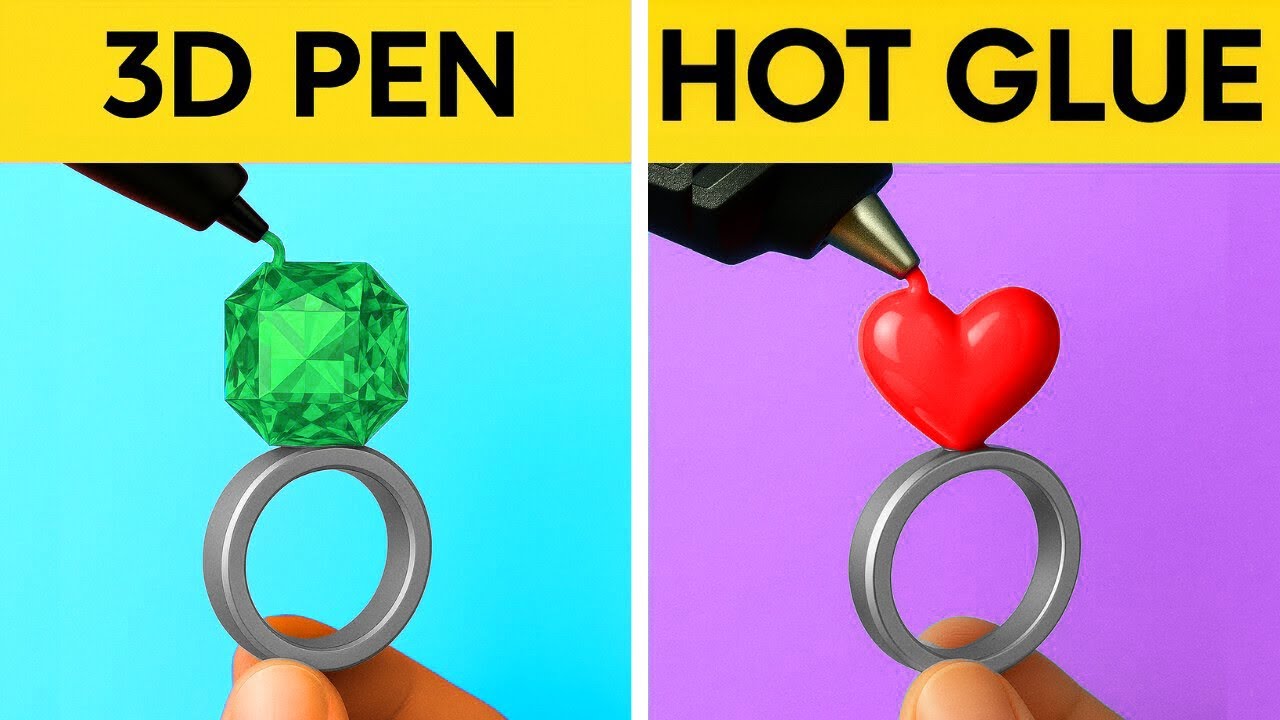 LUXE VS CHEAP 3D PEN ART CHALLENGE || DIY Ideas! Creative Students On ...