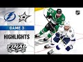 NHL Highlights | Stanley Cup Final, Gm3 Lightning @ Stars - Sept. 23, 2020