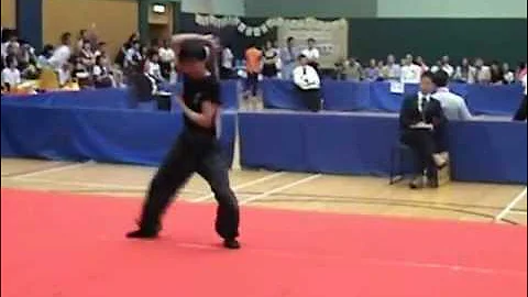 洪拳學社 (趙威洪家拳  Chiu Wai Style Hung Gar) - 風雷單刀 - Fung Leui Daan Dou