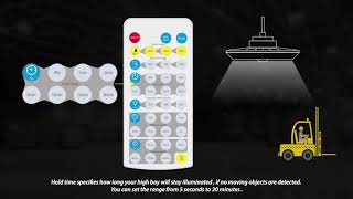 Lumegen High Bay Sensor Remote Control - Installation and Instructions