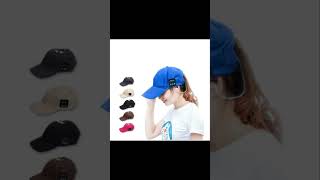 Bluetooth Baseball Cap – Unisex Wireless Music Hat for Everyday Wear