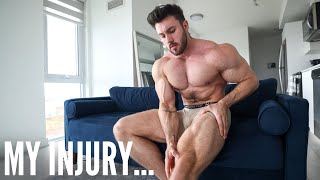 MY FIRST REAL INJURY IN 10 YEARS OF BODYBUILDING...