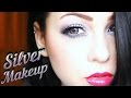 Silver Makeup Tutorial / Серебряный макияж(для серых / голубых глаз)