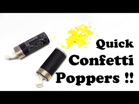 Quick Cheap confetti Poppers!