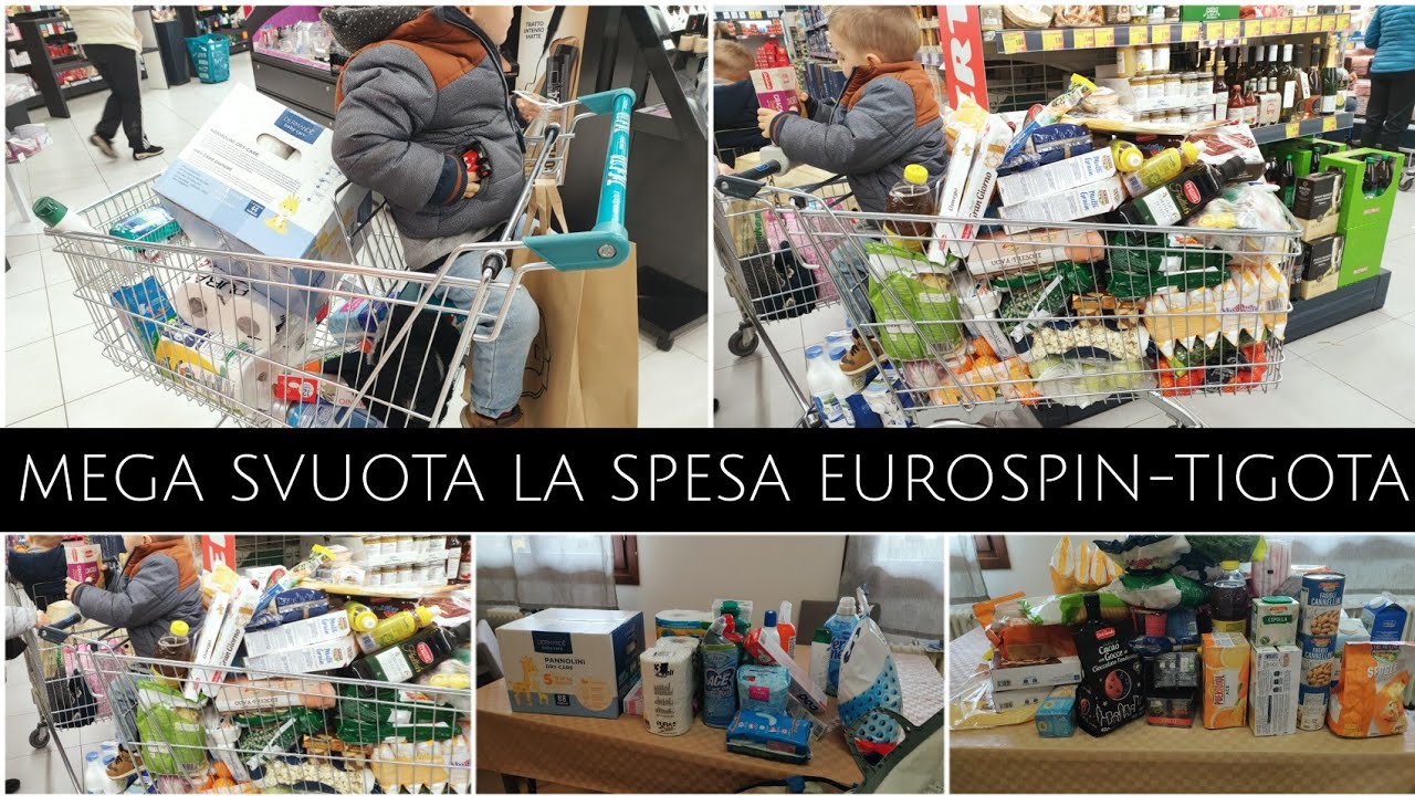 MEGA SVUOTA LA SPESA EUROSPIN-TIGOTA