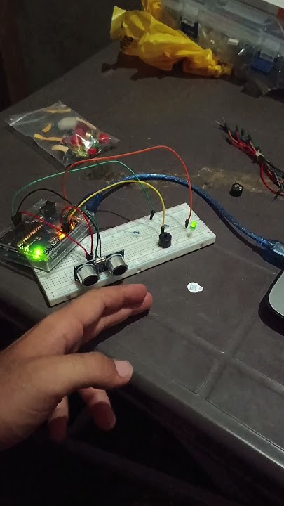 Detecting objects using ultrasonic sensor in Arduino|ARtOF IOT # ...