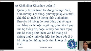 Tâm Lý Học Quản Lý 4 - Đại học Luật - Tp. Hồ Chí Minh: