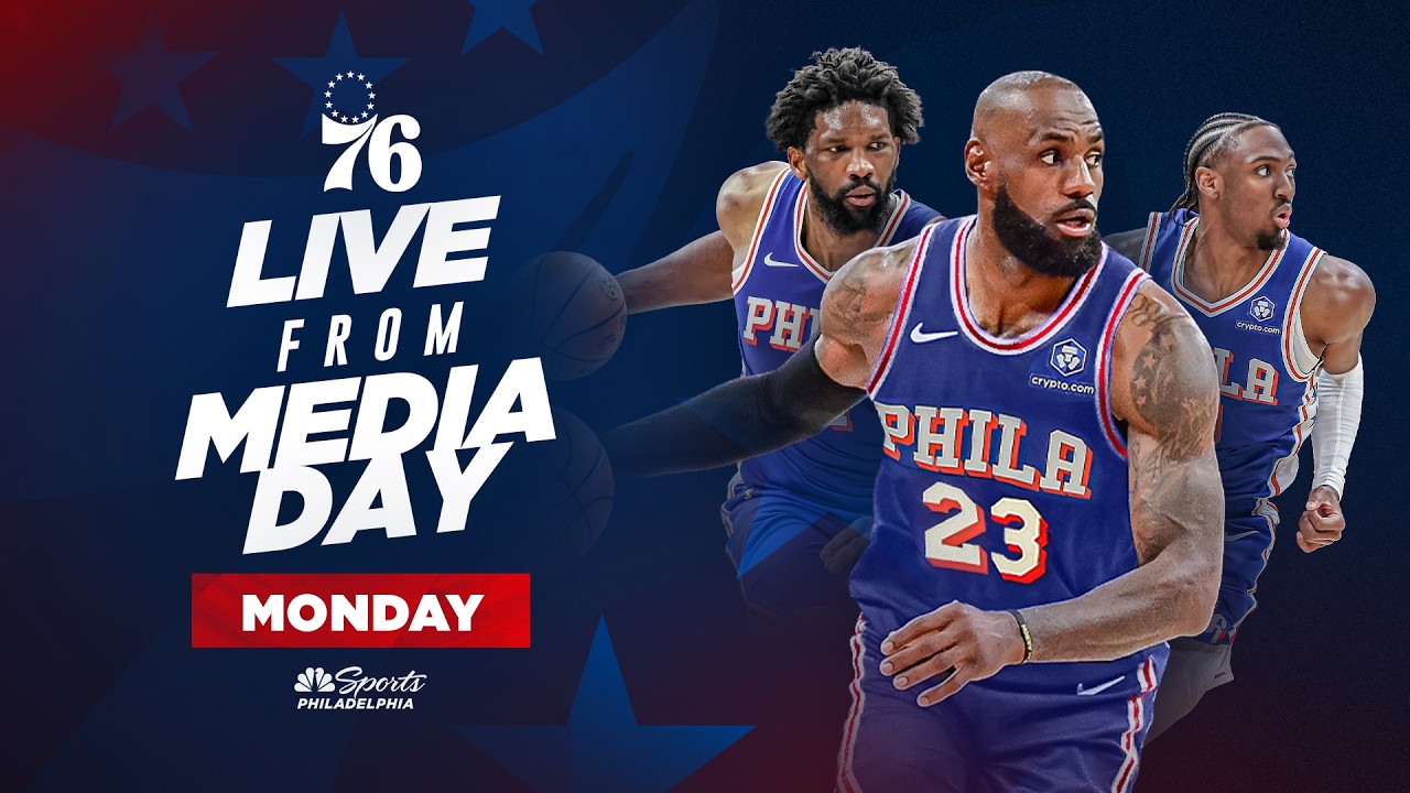Live from Sixers Media Day | Monday at 11am