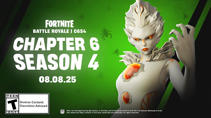 Fortnite CHAPTER 6 SEASON 4 Leaked ALREADY!