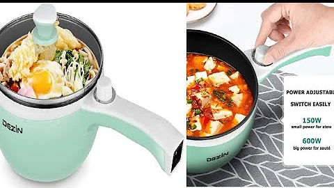 Dezin Hot Pot Electric Upgraded Non-Stick Sauté Pan