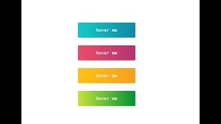 Animated gradient links on hover Using HTML and CSS