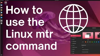 How to use the Linux mtr command