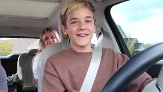 Rhett's First Time Driving | He's Growing Up So Fast | The LeRoys