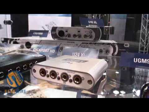 ESI U24 XL: Coveted Interface Encased In Bullet-Proof Glass At Winter NAMM 2009