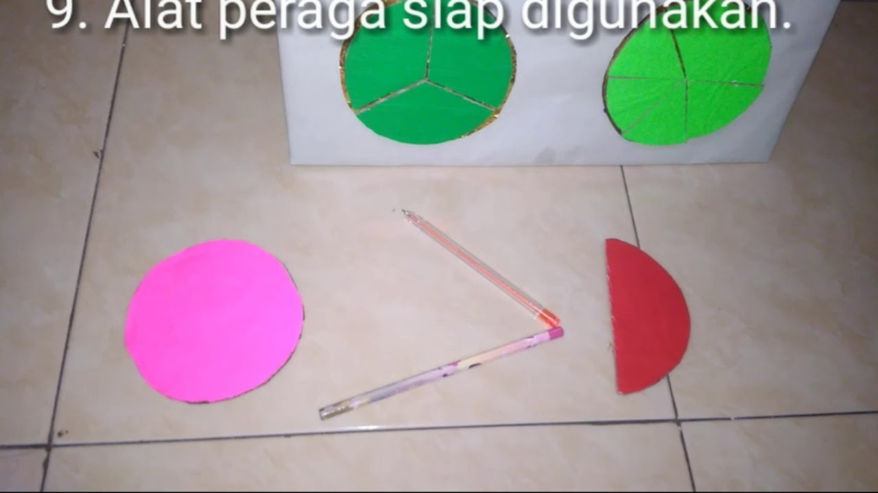 Alat Peraga Pecahan untuk Kelas 3 SD YouTube