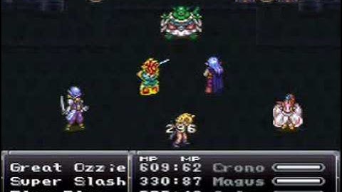 Chrono Trigger - Super Slash, Flea Plus, Great Ozzie