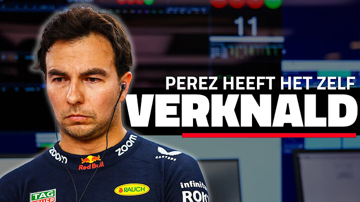 Alleen nog hoop na masterclass Verstappen | “NIEMAND is beter dan CHECO!”