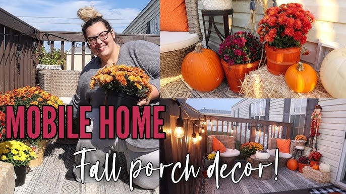 NEW* 2022 FALL DECORATE WITH ME | single wide mobile home Fall ...