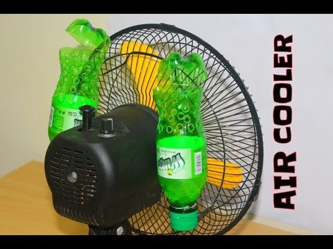 How To Make Air Cooler At Home Using 3 Plastic Bottle -Awesome Idea 2