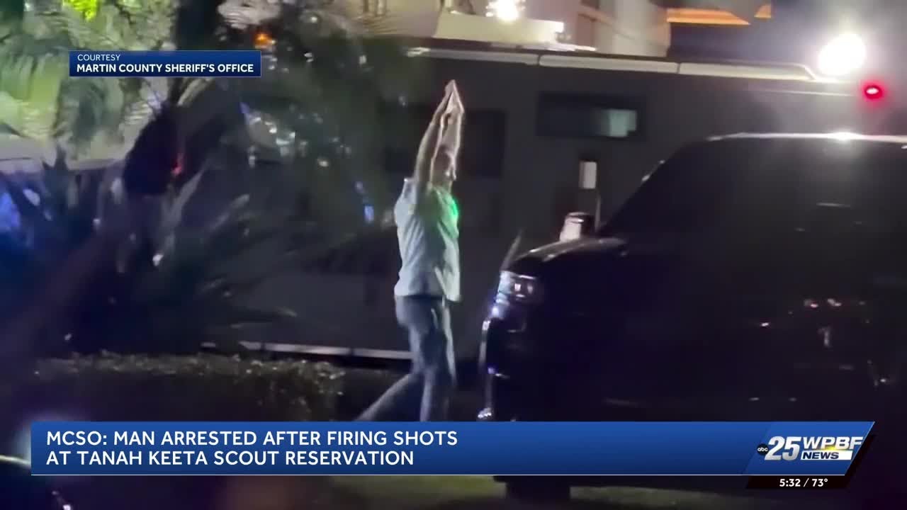 Tequesta man arrested after firing shots following park ranger ...