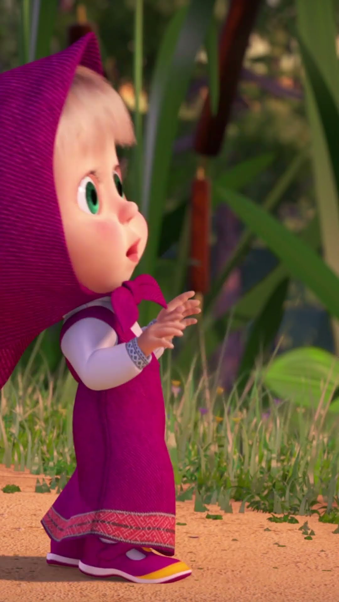 Nuevos conocidos ? ? #Shorts #MashayelOsoCastellano #UnaHistoriaAcuática #cartoonvideo