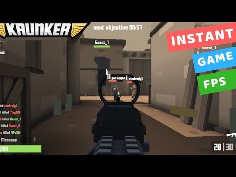 JOGUEI O FPS MAIS LEVE DO MUNDO PARA PC FRACO - KRUNKER.IO GAMEPLAY 2019 