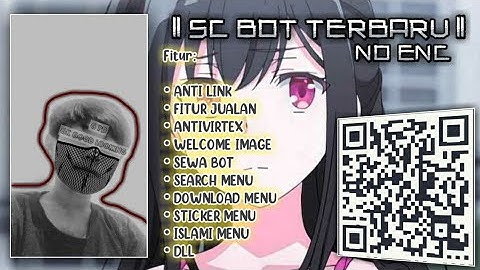 💾 || SC BOT TERBARU @Zero YT7 || NO ENC || WELCOME IMAGE || ANTIVIRTEX || ANTILINK || DLL 🎥