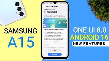 Samsung A15 5G One Ui 8.0 Official Update | 25+ Hidden Features | Android 16 Update