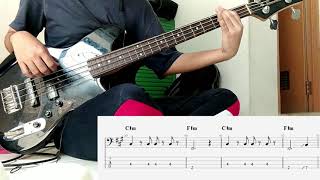 Video thumbnail of "All I Want - The Panturas (Bass Cover and Tab)"