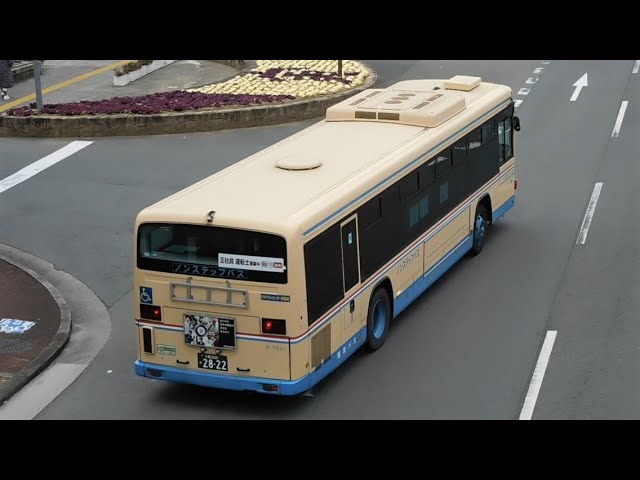 2022.03.01 いすゞ エルガ PKG-LV234N2 阪急バス 7001 (茨木営業所所属) 大阪200か28-22 ｢56 千里中央｣行き  阪急北千里駅前