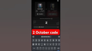 HashCats Stake Code Hashcats 1 & 2 October #code #airdrop #combo
