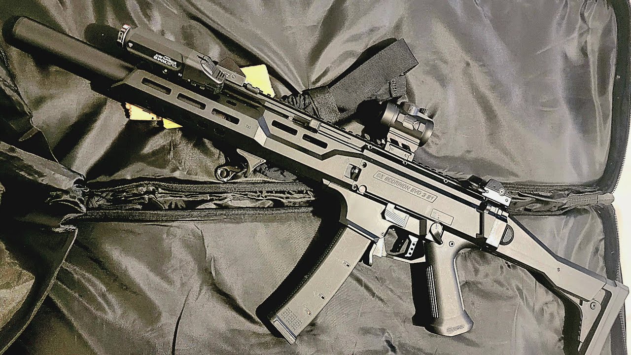 HRRB CZ Scorpion Evo III (PCC) - YouTube