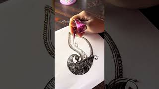 Peacock 🦚 style mehndi design | peacock mehndi for 2026 | #mehndidesign #henna #trend #viral
