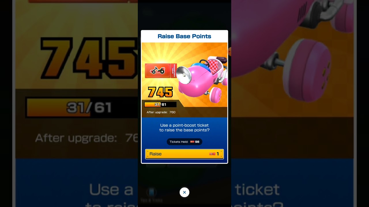 Mario Kart Tour - Battle Tour (2024) - Leveling Up Pink Capsule to the MAX Level in Base Points