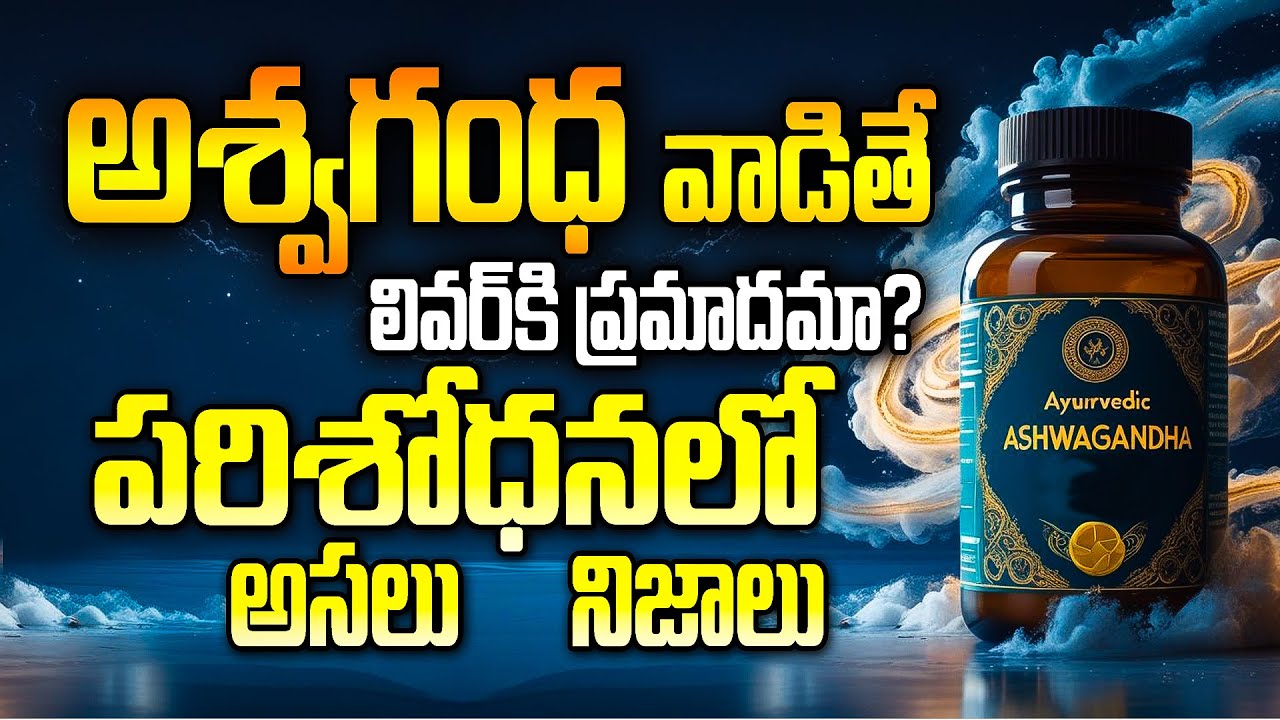 అశ్వగంధ వాడితే లివర్‌కి ప్రమాదమా? Does Ashwagandha pose a risk to the liver? The truth revealed!
