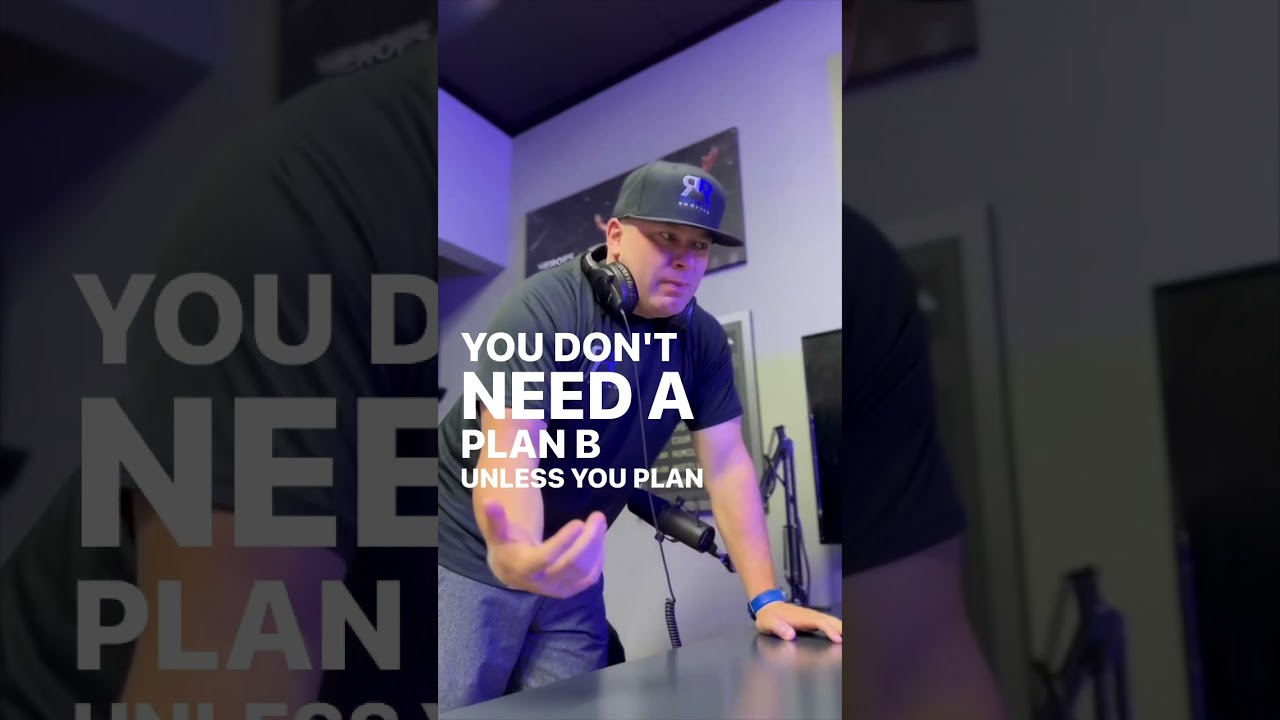 Plan B is for those that plan to fail ✅👊🏻#leadership #motivation #winning #motivational #shorts