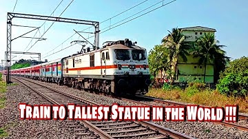 Train to Tallest Statue in the World !!! : Chennai - Kevadiya Sf Special Inaugural Run