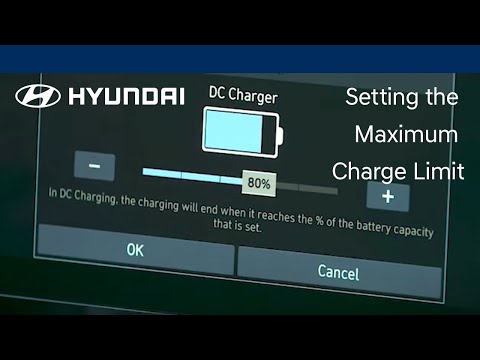 Setting the Maximum Charge Limit | Hyundai