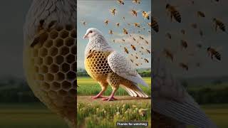 A story of dove and a honeybee #cartoon #ai #aistory #animalstory #dove #kids #moralstory #dove #bee