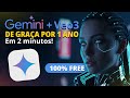 🔥 A Google LIBEROU Gemini Pro + Veo3: Crie seus vídeos de GRAÇA!