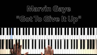 Tutorial de piano de "Got To Give It Up" de Marvin Gaye